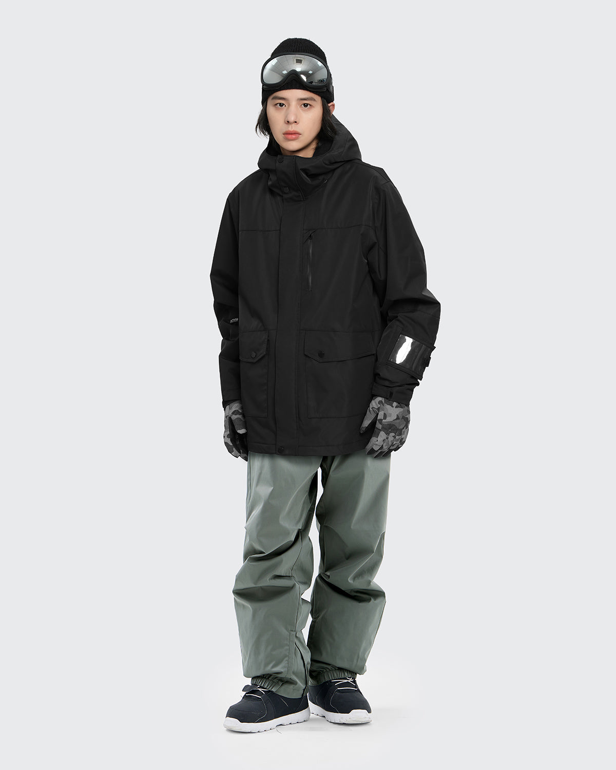 #カラー_ブラック/グリーンfg