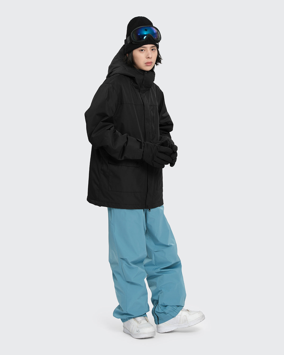 #カラー_ブラック/stブルー