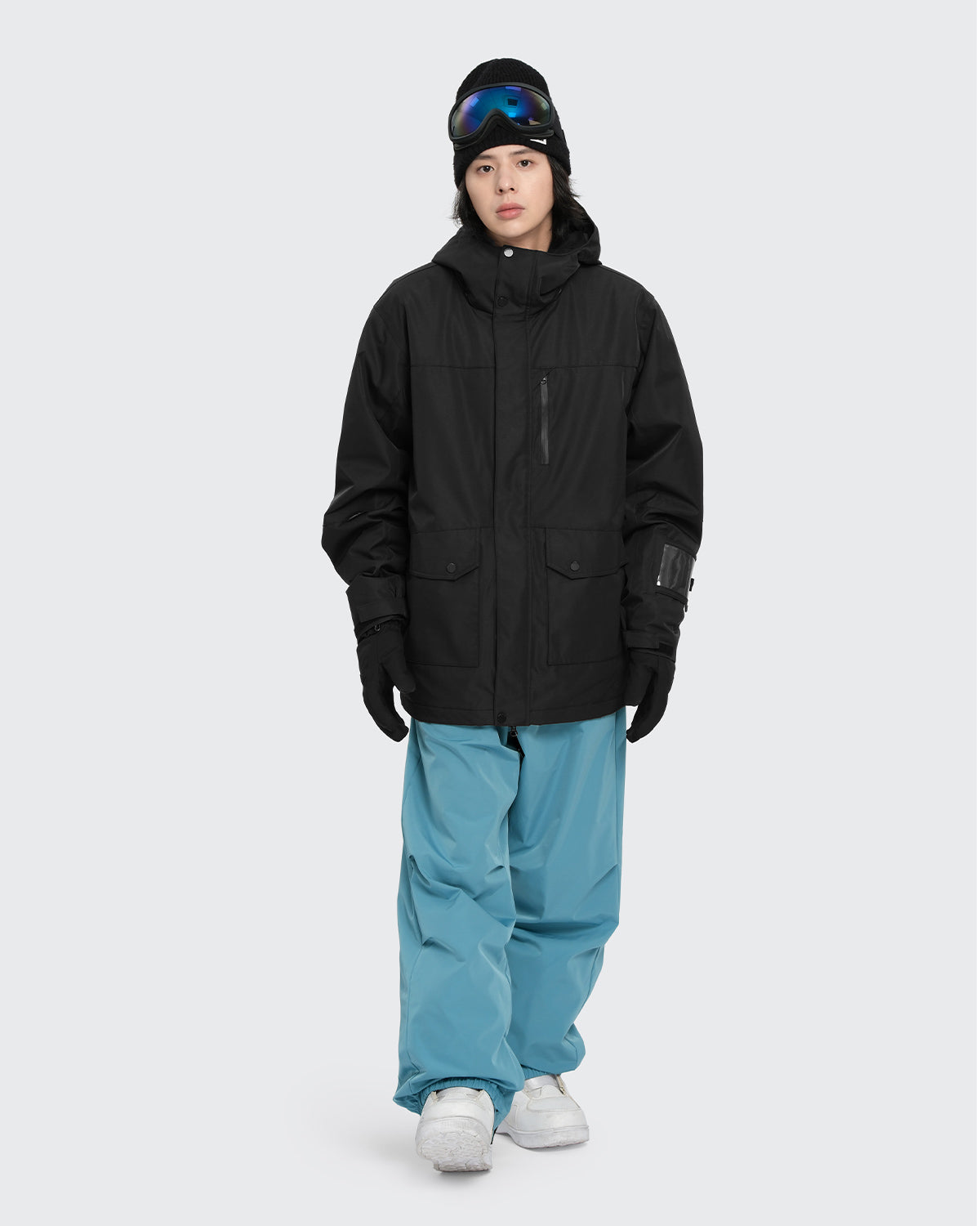 #カラー_ブラック/stブルー