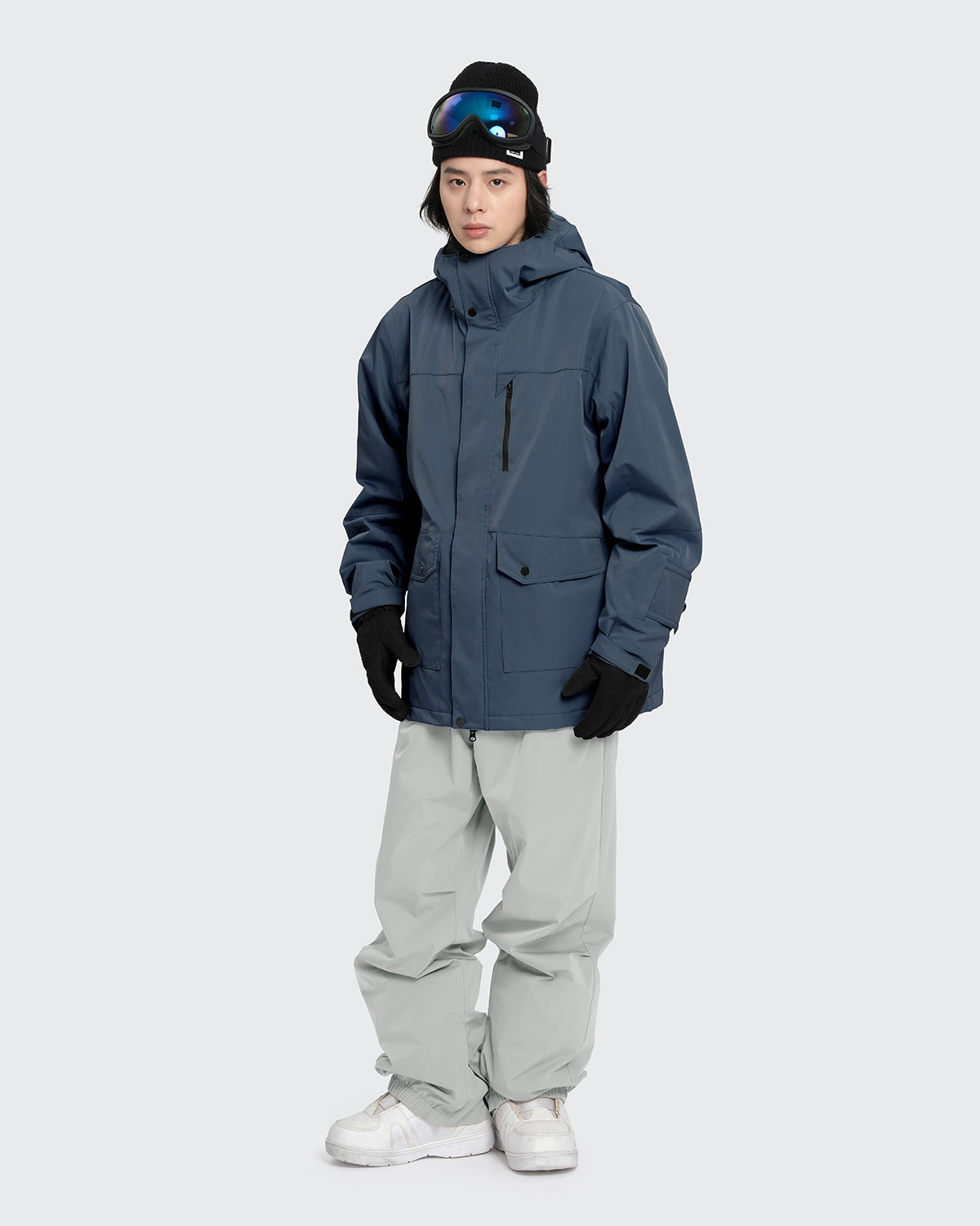 #カラー_dkネイビー/ライトグレー