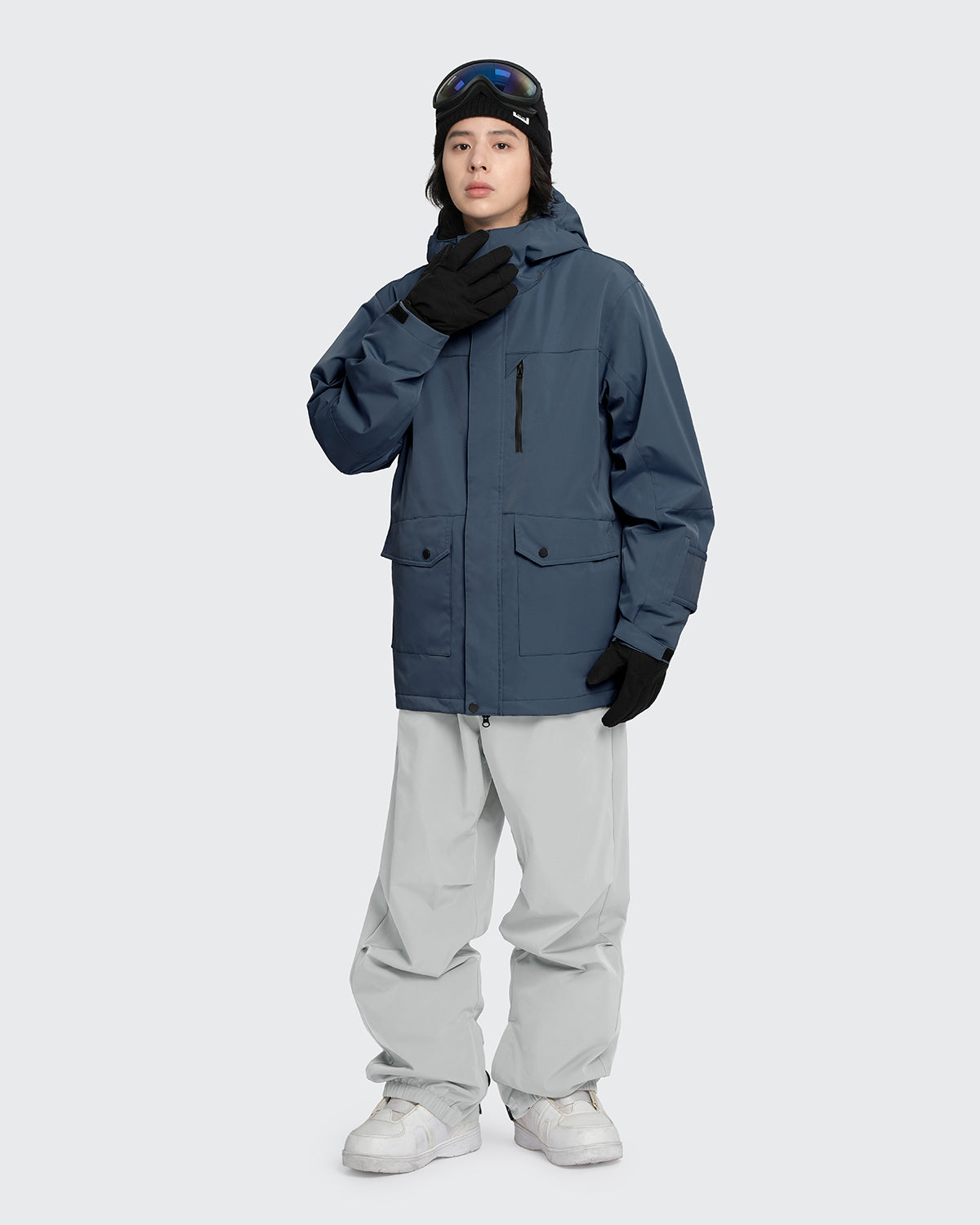 #カラー_dkネイビー/ライトグレー