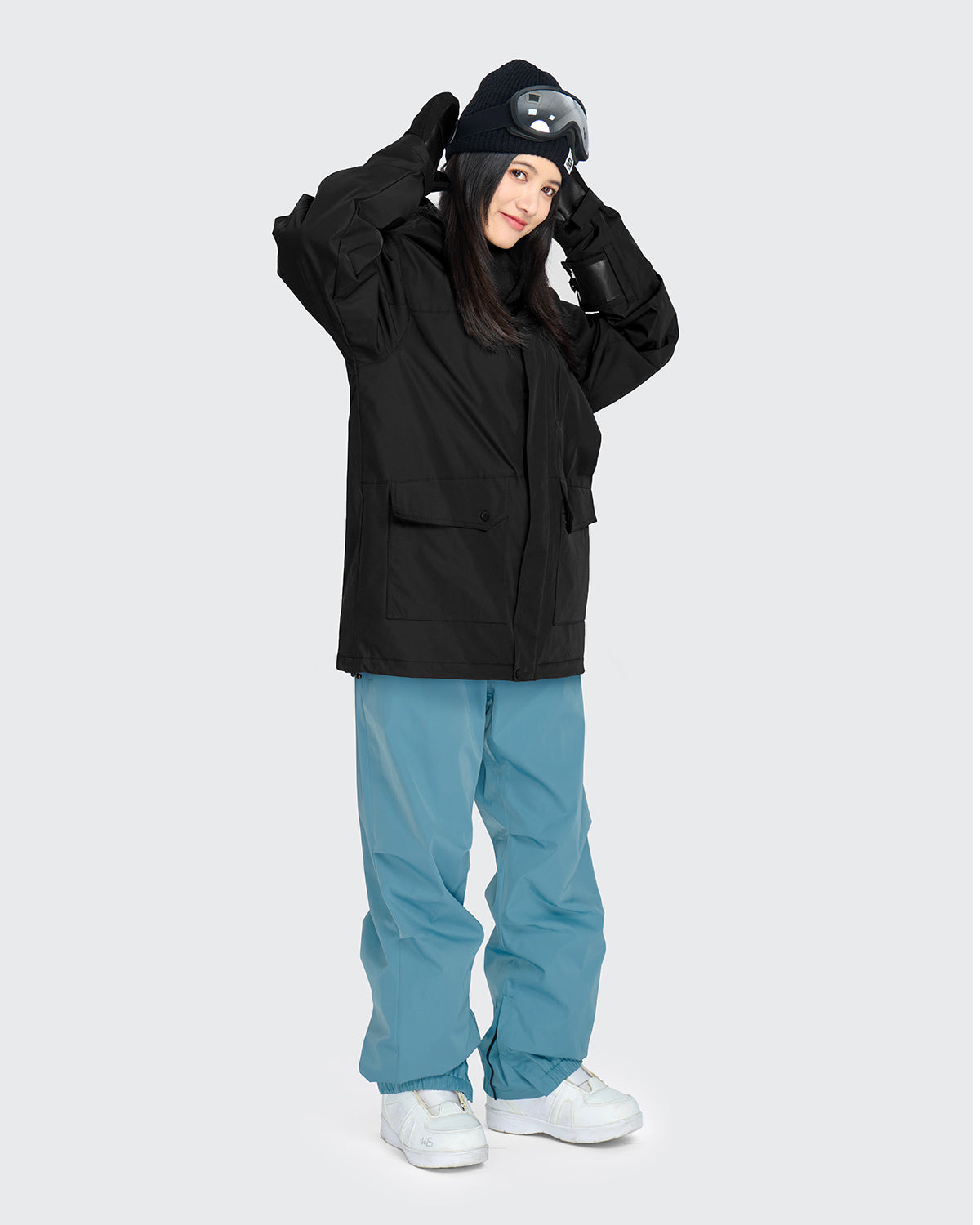 #カラー_ブラック/stブルー