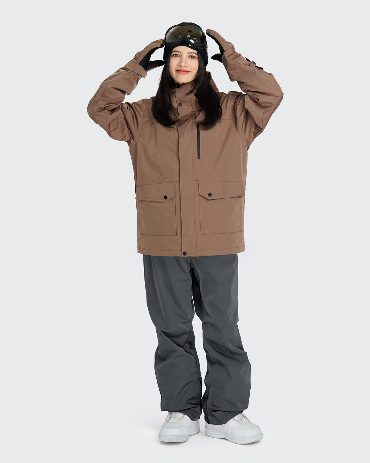 #カラー_モカ/ivグレー