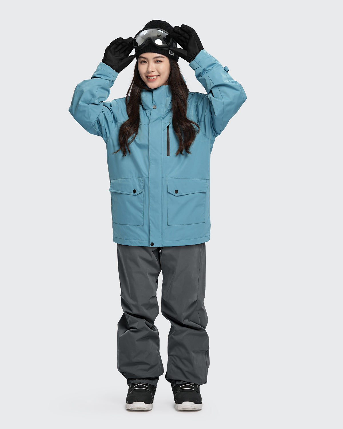 #カラー_stブルー/ivグレー