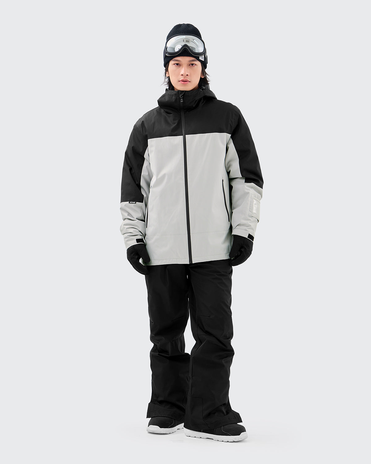 #カラー_black×light gray／ブラック