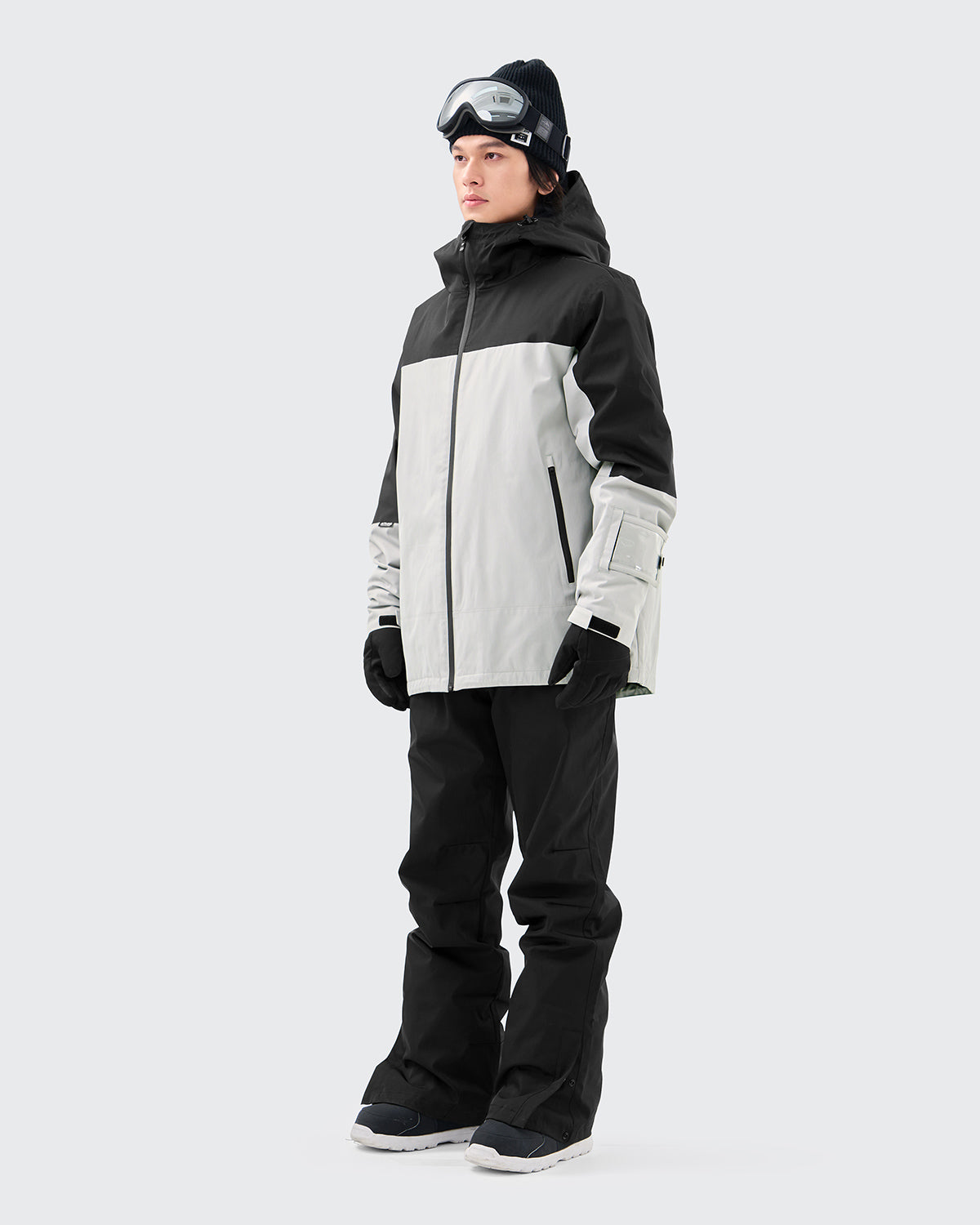 #カラー_black×light gray／ブラック