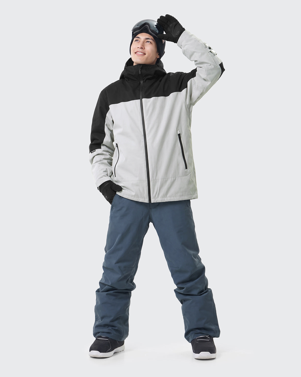 #カラー_black×light gray/dkネイビー