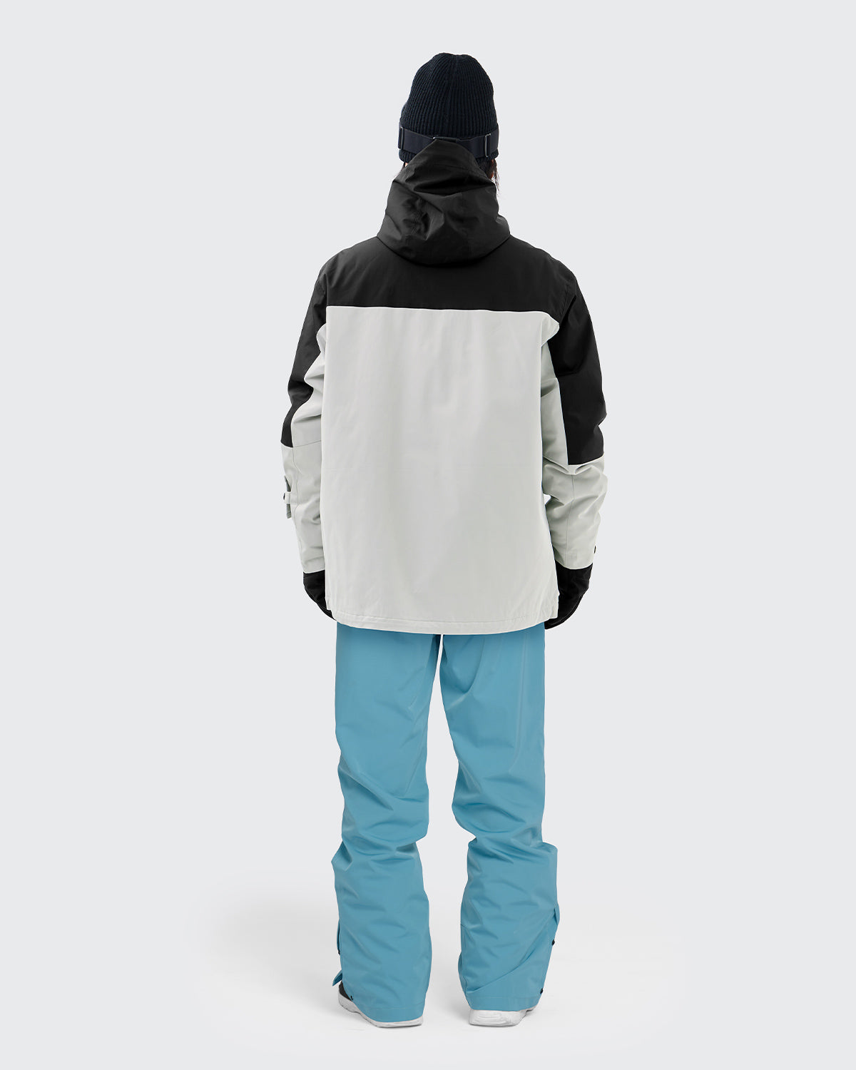 #カラー_black×light gray/stブルー