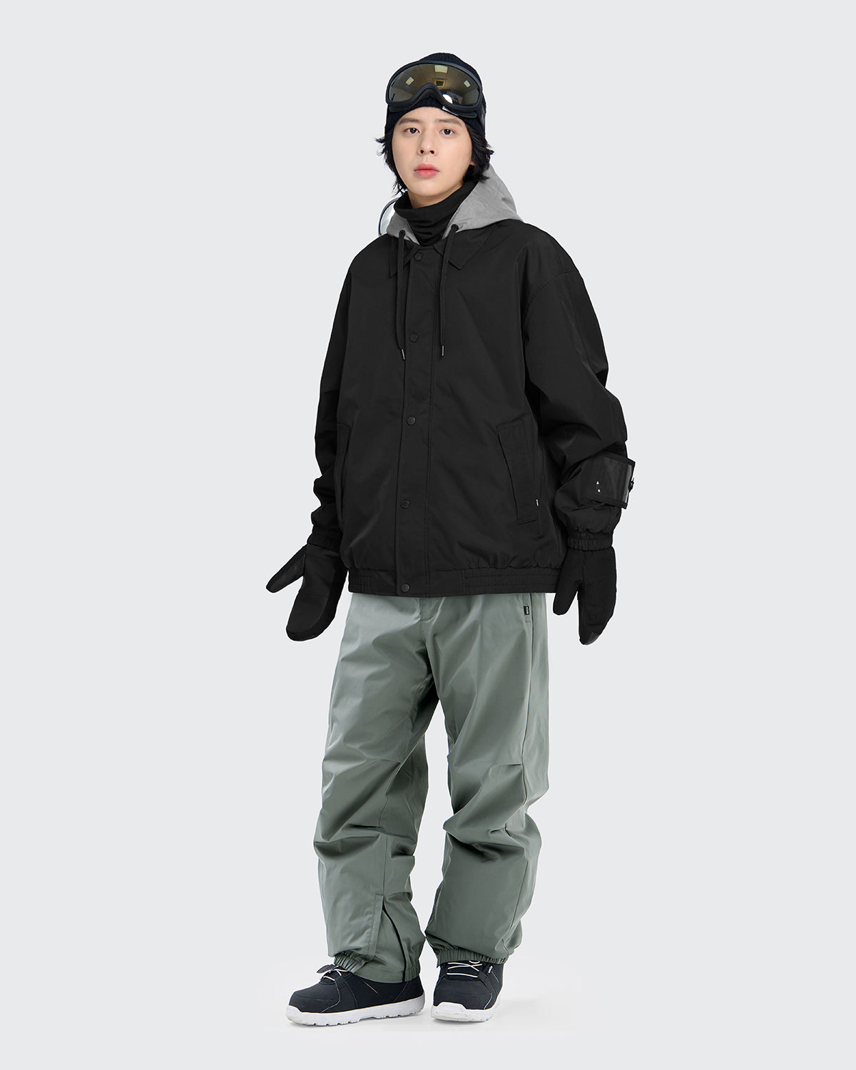 #カラー_ブラック/グリーンfg