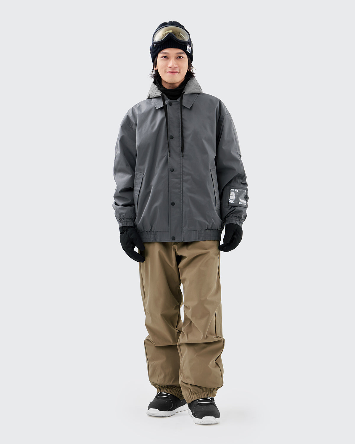 #カラー_ivグレー/モカベージュ