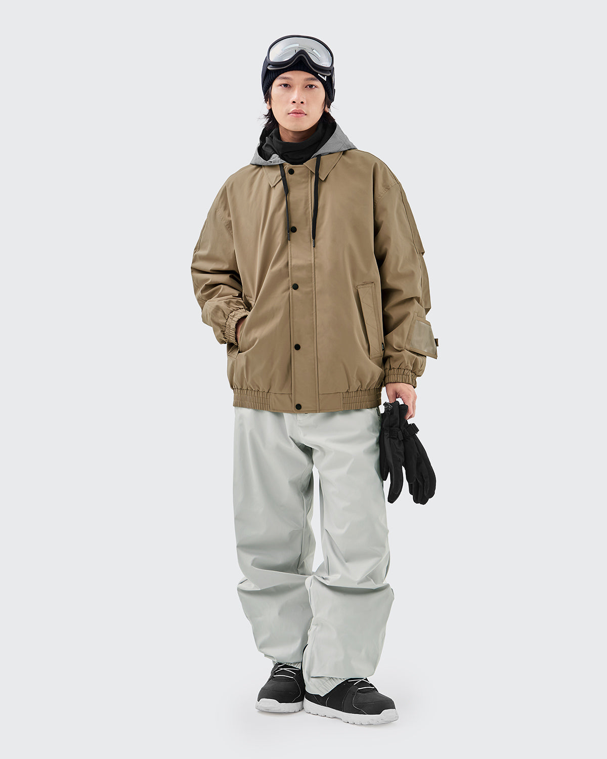 #カラー_モカベージュ/ライトグレー