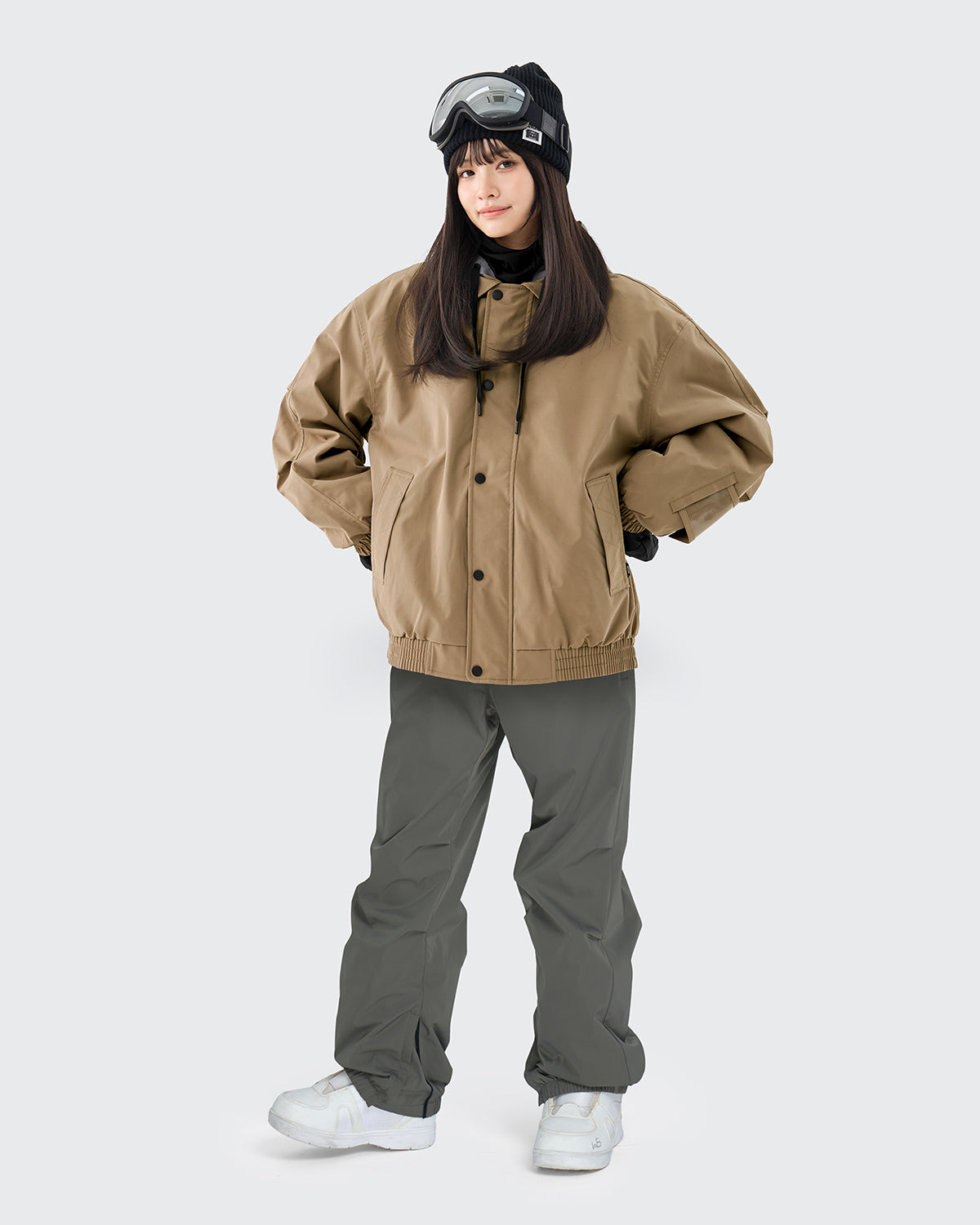 #カラー_モカベージュ/グレー