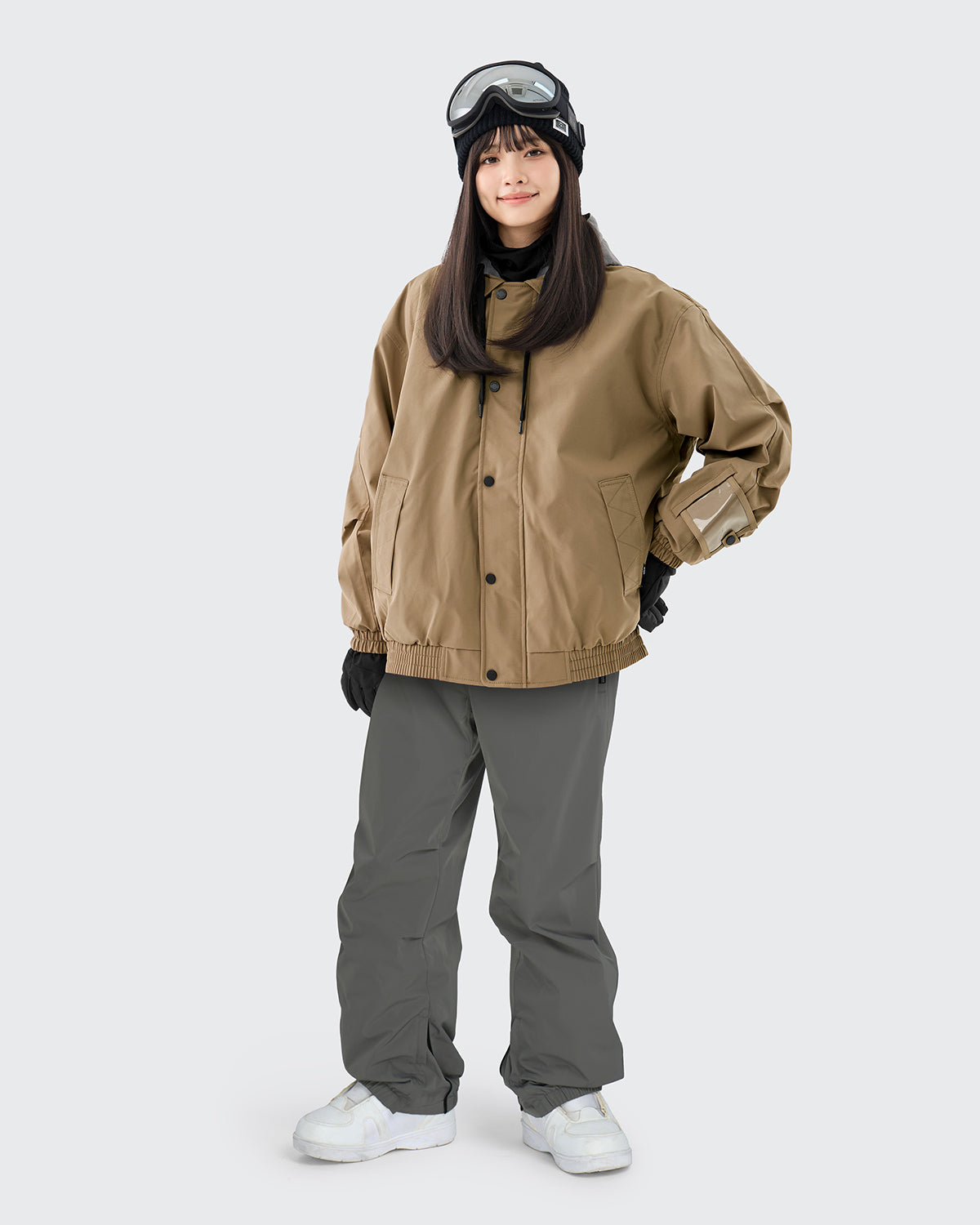 #カラー_モカベージュ/グレー